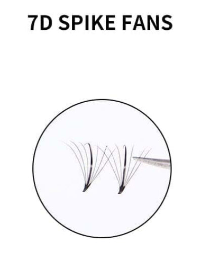 7D Wispy Volume Premade Fans - 16 ROWS